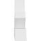 Ekena Millwork Saratoga Architectural Grade PVC Gable Bracket, 60"W x 15"H x 4"D x 4"F, 6/12 Pitch GBP060X15X0404SAR00 - alternate 3